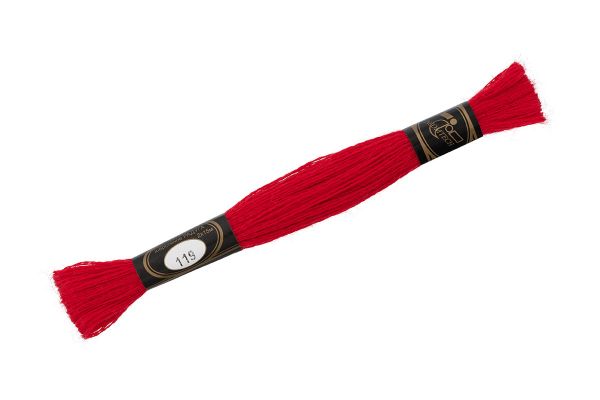 Мулине Радуга, цв.119 клюквенный, Россия, 8 мотков по 15 метров