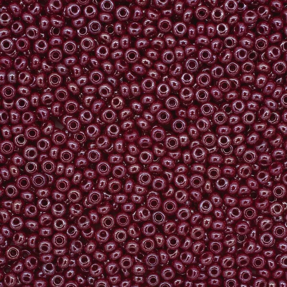 Бисер Preciosa 10/0 (2.3 мм), 100 г (5х20 г), непрозрачный с жемчужным покрытием, цв. 98210