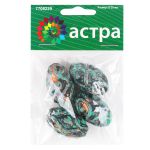 Бусины декоративные, 33х20 мм, упак., 4 шт, Астра /TOS/