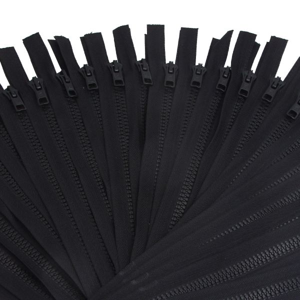 Молния трактор Arta Т6 (6 мм) 1 зам., разъем., 50 см, ОПТ. УП. 25 ШТ., 077 черный