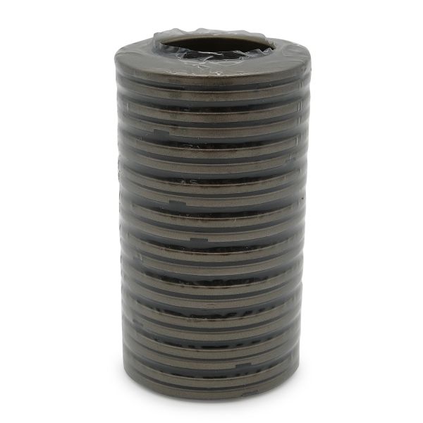 Люверсы шторные ⌀35 мм, с многоуровневым замком цвет № 25 золотистая латунь, 10 шт