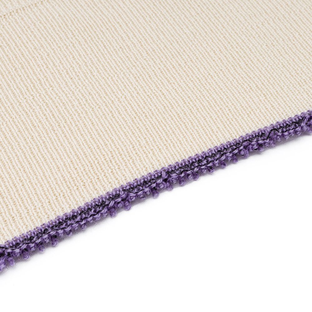 Подвяз средней плотности (100% полиэстер), 1*1, высота 14см (7см*2), длина 70-73см (8015 св.бежевый)