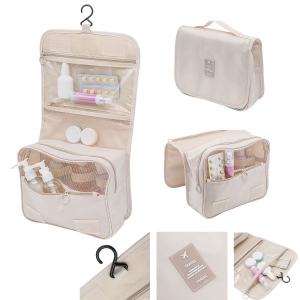 Органайзер дорожный для чемодана 8 предметов (бежевый)