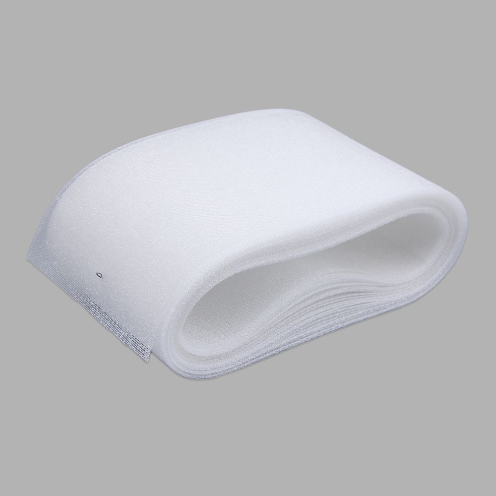 Люверсная шторная лента клеевая 100 мм / 10 метров, прозрачный, (1001)