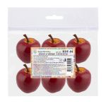 Декоративные элементы для флористики 3 см, 6х6 шт, 03 кр. яблоко, Blumentag RDF-04