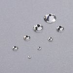Стразы холодной фиксации TBY.MIX 1 цв.серебро уп.1000 шт