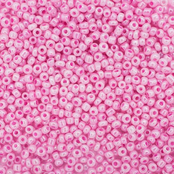 Бисер Astra&Craft 11/0 (2.1 мм), 200 г (10х20 г), цв. 145 св.розовый/жемчужный