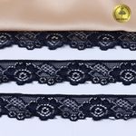 Кружево эластичное (стрейч) 30 мм, L839, цв.S058 синий сапфир уп.50м, Kruzhevo