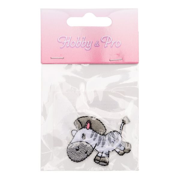 Термоаппликация Маленькая зебра,4.8х5cm, Hobby&Pro