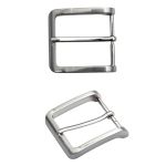 Пряжка ременная металл 40 мм, T.Silver, 3 шт