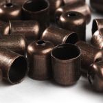 Шапочка для бусин, 6х5 мм, 50 шт/уп, медь