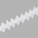 Лента (тесьма) шторная: сборка параллельная 25 мм / 100 метров, 613114