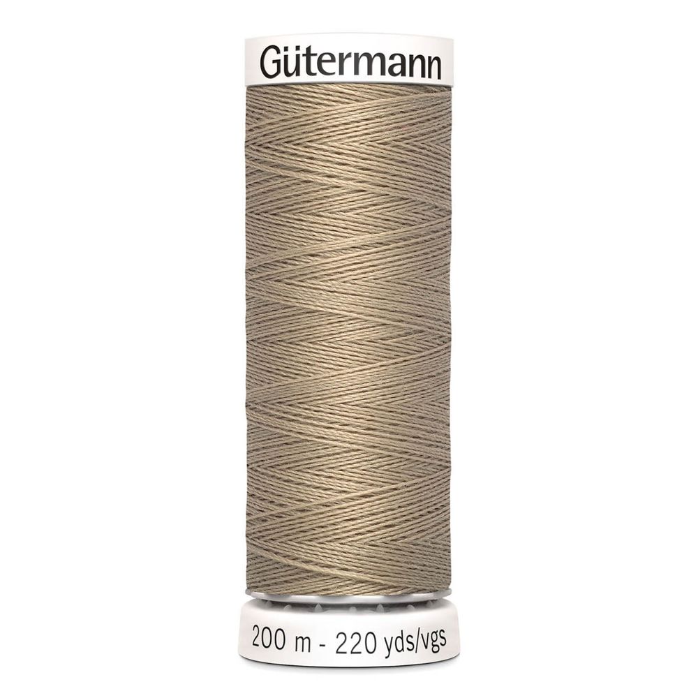 Нитки универсальные Gutermann Sew-all 100 (200 метров), 5 кат. | 464 песочный