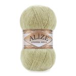 Пряжа Alize (Ализе) Angora Gold / уп.5 мот. по 100 г, 550м, 267 оливковый А