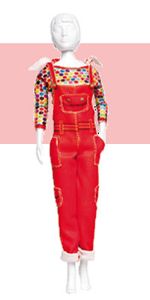 Одежда для кукол DressYourDoll, №4. Tilly Red