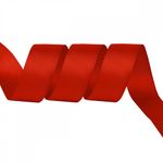 Лента репсовая (в рубчик) 38.0 мм / 22.8±1 метра, 235 класс.красный, Magic4Hobby