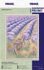 Набор для вышивания нитками Panna, Красоты Прованса, 21,5х29,5 см