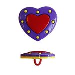 Пуговицы детские Сердце (48945) 23мм (504/218/171), 36 шт