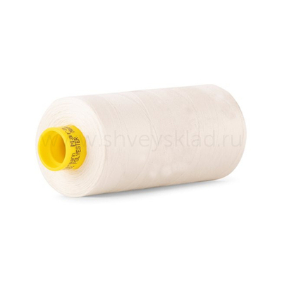 Нитка универсальная Gutermann Mara 120/2, 1000 м, 700207, 001 молочный, 1 катушка