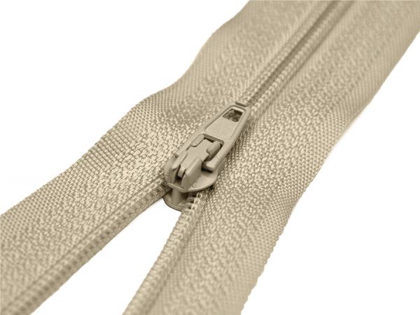 Молния спираль (витая) (цв.SBS) брючная Т3 (3 мм) 1 зам., н/раз., 20 см, автомат, S-235 бежевый, уп.100 шт