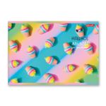 Альбом для рисования 100 г/м², A4 29х20.5 см, 40 л. на скобе, 5 шт, 000229 Пальчики оближешь, Светоч 40АЛСК4_1_3_9