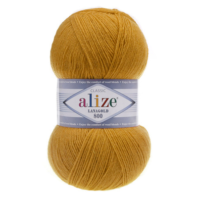 Пряжа Alize (Ализе) Lana Gold 800 / уп.5 мот. по 100 г,730 м, 645