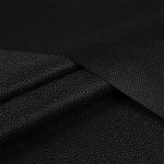 Флизелин клеевой точечный 50 г/м², цв.черный, шир.90см, 100м