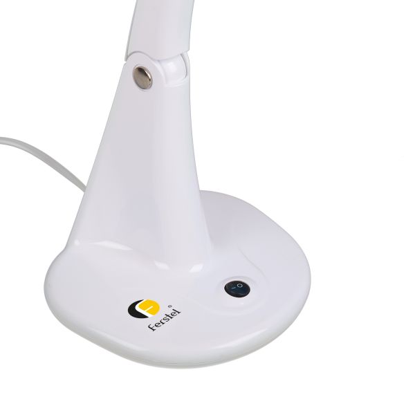 Лупа с подсветкой настольная ⌀10 см (ув.х1.75) + ⌀2.5 см (ув.х4), Ferstel FR-25