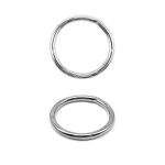 Кольцо сварное металл in ⌀25 мм (31 мм внешн.), 10 шт, никель