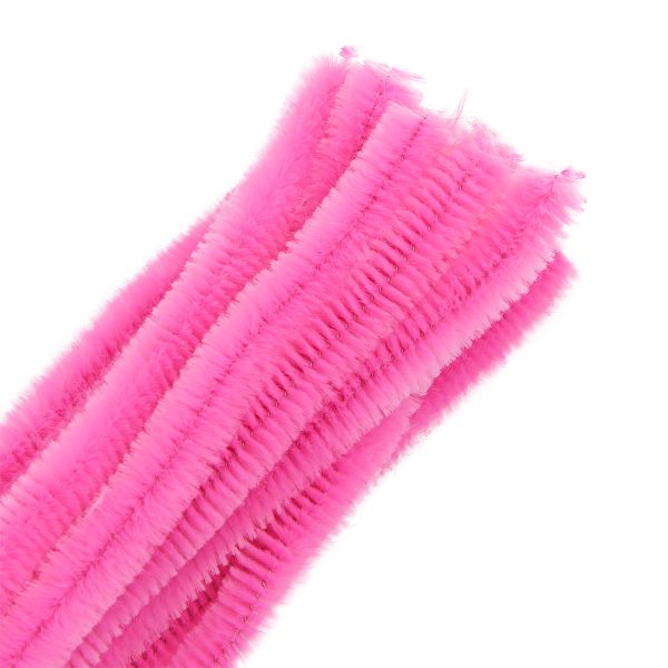 Синель-проволока, 12 мм / 30см, 15 штук, Astra&Craft (A-026 светло-розовый)