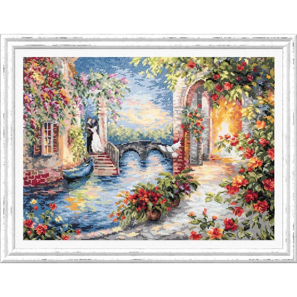 Набор для вышивания нитками Чудесная игла, Где сбываются мечты! 41х31см