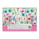 Альбом для рисования выбор.лак, 100 г/м², A4 29.5х20.2 см, 48 л. на скобе 5 шт, 01718 Полевые цветы, Светоч А260