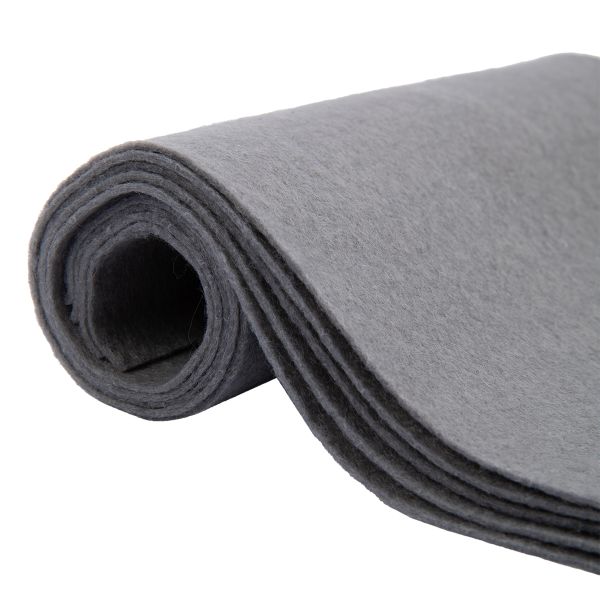 Фетр листовой 1 мм, 20х30 см, 5 шт, 105 серый, Blitz FKC10-20/30