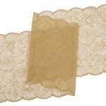 Кружево бельевое эластичное 240 мм / 3.4 метра, цвет телесный