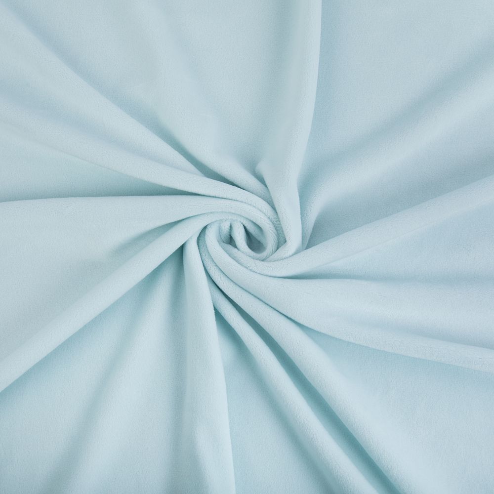 Велюр 240 г/м², 150х185±5 см, св.голубой/lt.blue, Gamma VELRN