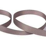 Лента репсовая (в рубчик) 12.0 мм / 45.5 метра, 124 серый, Gamma GR-12