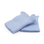 Манжеты трикотажные 7.0х9.5 см, 1 пара, в-84 кристально-голубой