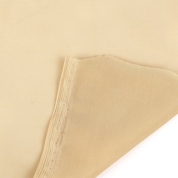 Сетка бельевая эластичная утягивающая 140 г/м², шир.160 см / 1 метр, OLG031, цв.бежевый /ОТР.OLG031.беж/5/