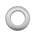 Люверсы шторные ⌀25 мм, цвет № 3 матовое серебро, 10 шт