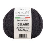Пряжа Etrofil (Этрофил) Iceland / уп.10 мот. по 50 г, 250м 91191 черный