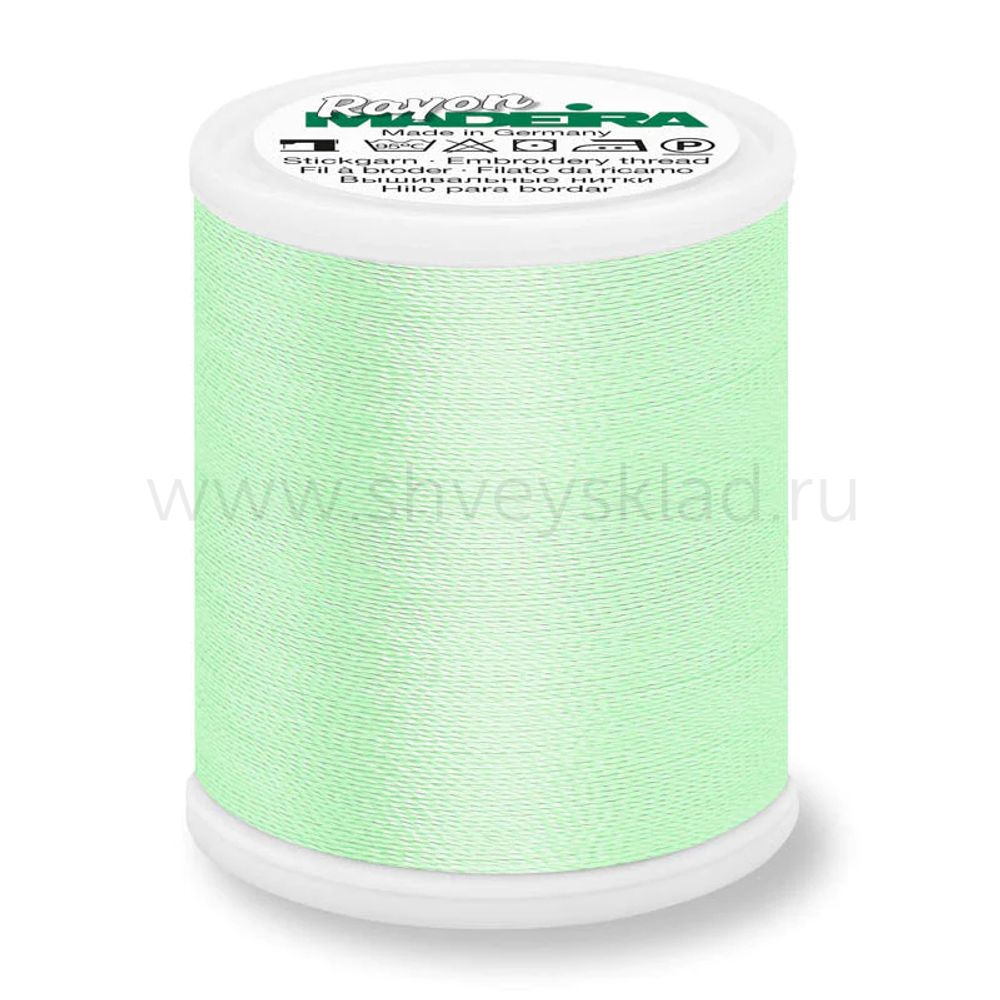 Нитки вышивальные Madeira Rayon №40, 200 м, цв. 1100, 9840, 5 катушек