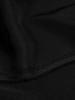 Шелк Армани 90 г/м², 150 см / 2 метра, TBYArm-016.2, цв.16 черный