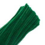 Проволока синельная 6 мм / 30см, 100 шт, Astra&Craft (A-036 зеленый)