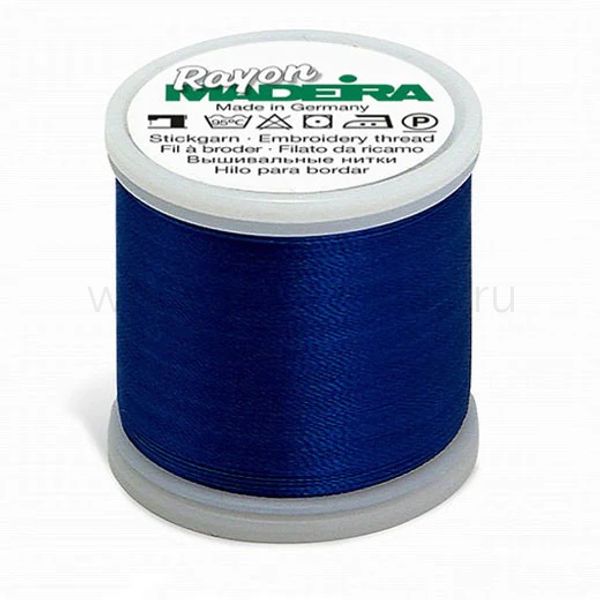 Нитки вышивальные Madeira Rayon №40, 200 м, цв. 1177, 9840, 5 катушек
