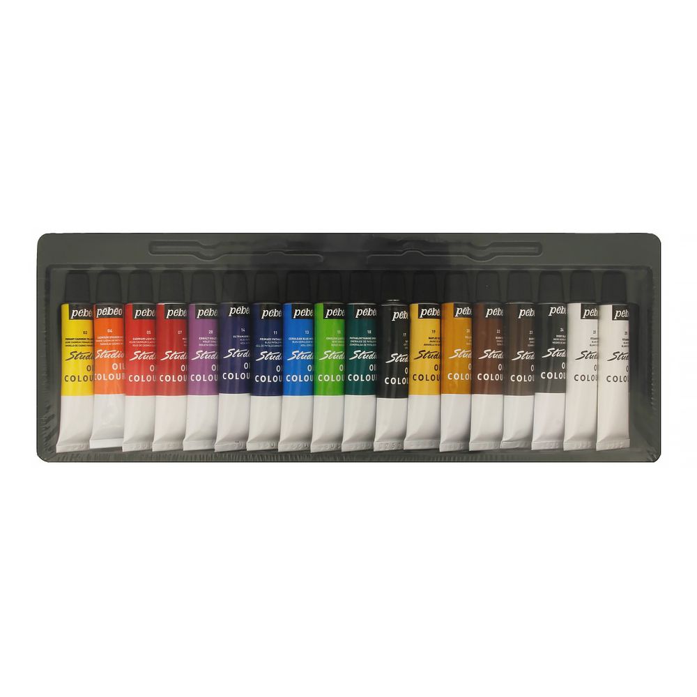 Краска масляная набор XL 18 цв. 12 мл, 668610, Pebeo