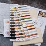 Набор для вышивания нитками Luca-S, Цветочная фея, 44х35см