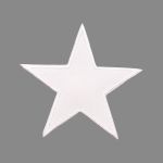 Термоаппликация Звезды белый цв., 2 шт, Prym