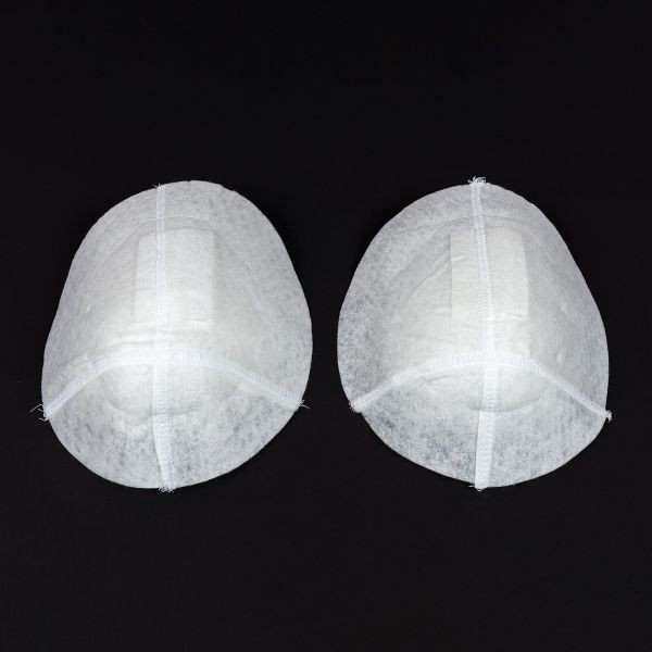 Плечевые накладки (подплечники) сложные реглан 160х200х15 мм, 10 пар Россия, белые, Р-8/1