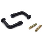 Крючок-держатель для подхватов 40 мм, металл, 3 черный, X455