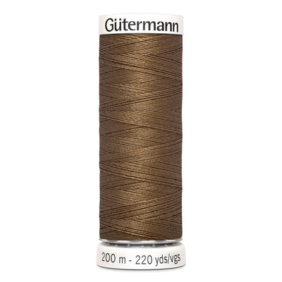 Нитки универсальные Gutermann Sew-all, 200м, 851 т.сепия, 1 катушка